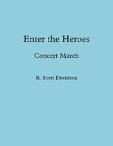 Enter the Heroes Concert Band sheet music cover
